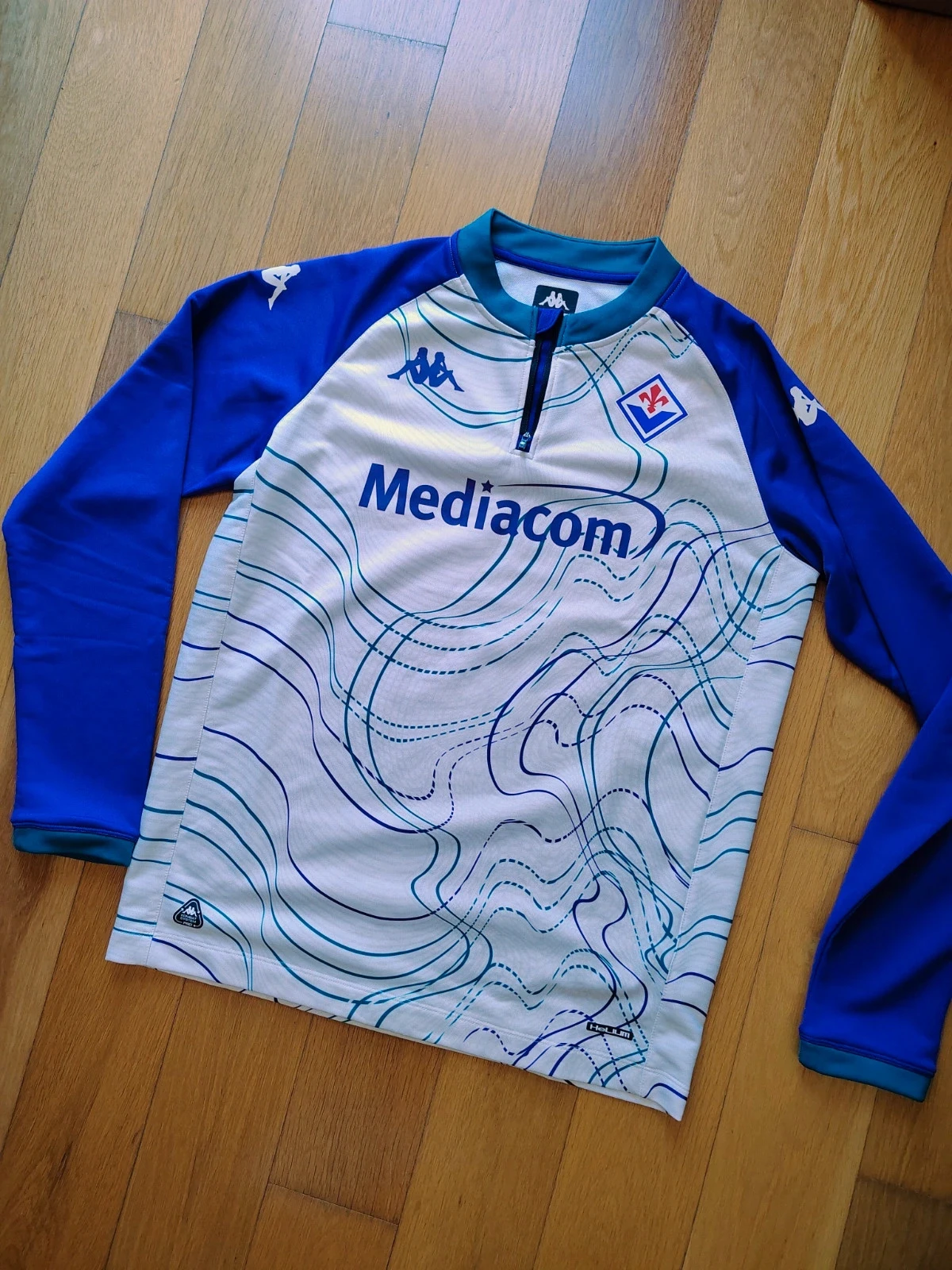 Men football shirt Kappa original Fiorentina sweatshirt training Kombat